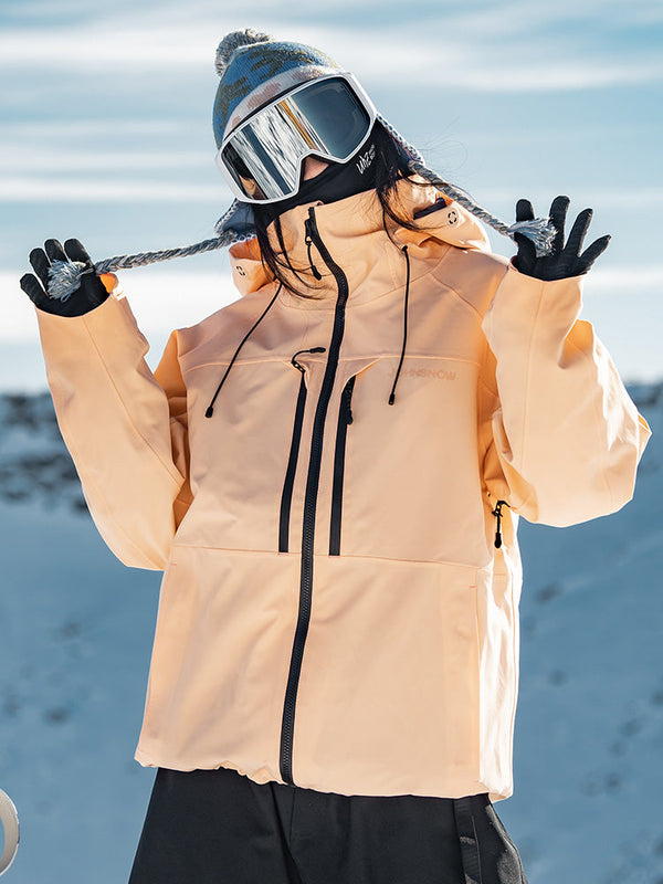 John Snow City Trek Damen-Snowjacke mit Isolierung für Freestyle-Skifahren