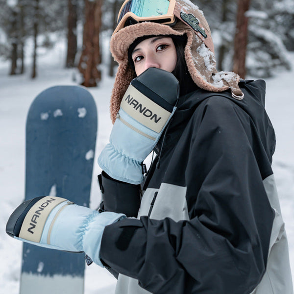 Nandn AlpinePeak Allwetter-Snowboardhandschuhe für Damen