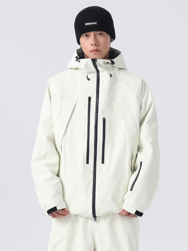 Men's Searipe Unisex Durable Mountain Rider All-Terrain Baggy Snow Jacket