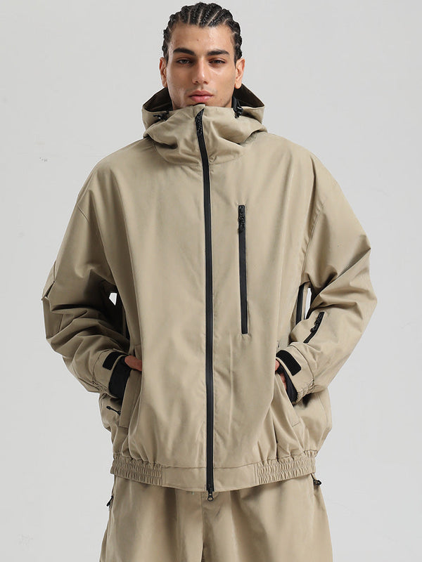 Men's Gsou Snow Mountain Freestyle SnowFlex Street Hybrid Snowboard Jacket