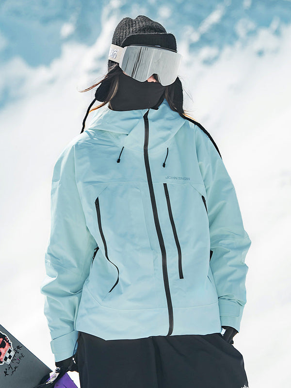 Women's John Snow Alpine Breaker All-Weather Ski Snowboard Jacket