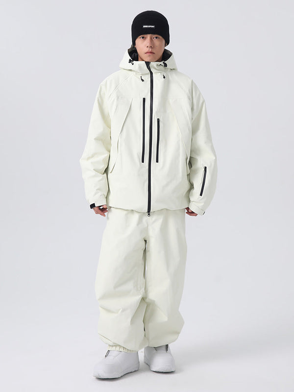 Men's Searipe Unisex Durable Mountain Rider All-Terrain Baggy Snow Suit