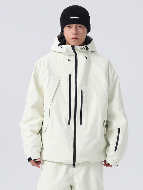 Men's Searipe Unisex Durable Mountain Rider All-Terrain Baggy Snow Jacket