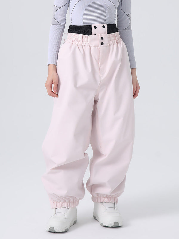 Men's Searipe Durable Mountain Rider All-Terrain Baggy Snow Pants