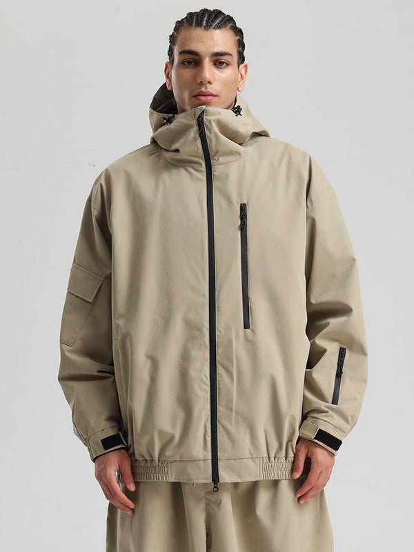 Gsou Snow Mountain Freestyle SnowFlex Street Hybrid Snowboardjacke für Herren