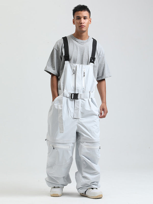 Men's Gsou Snow Mountain Chill Freestyle Baggy Snowboard Bibs