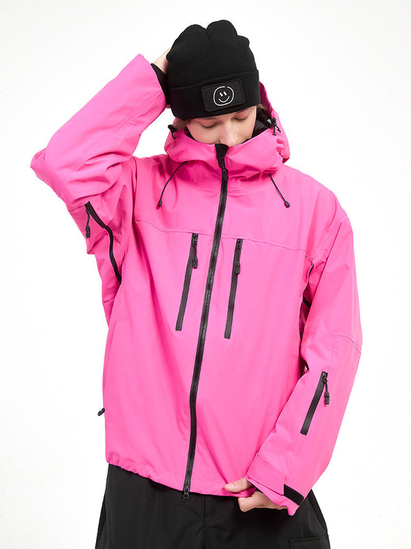 Robuste Mountain Pro Allwetter-Thermo-Schneejacke für Herren, 3-lagig