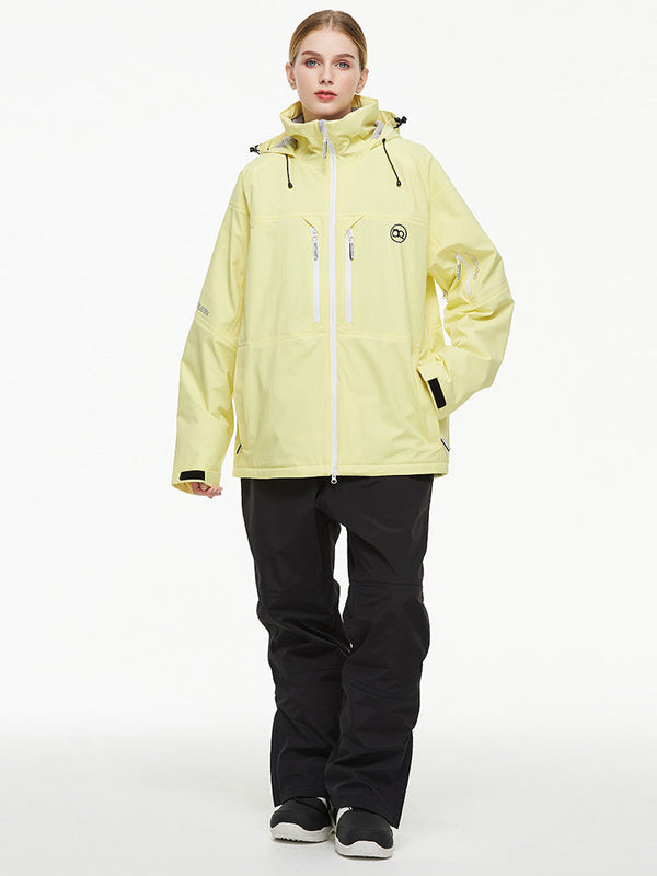Arctic Queen Mountain Windbreaker Thermo-Schneeanzug für Damen mit Latzhose