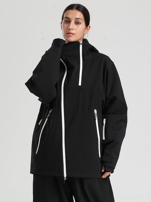 Gsou Snow HyperDrive All-Season Color Block Mountain Cargo Snow Jacket für Damen