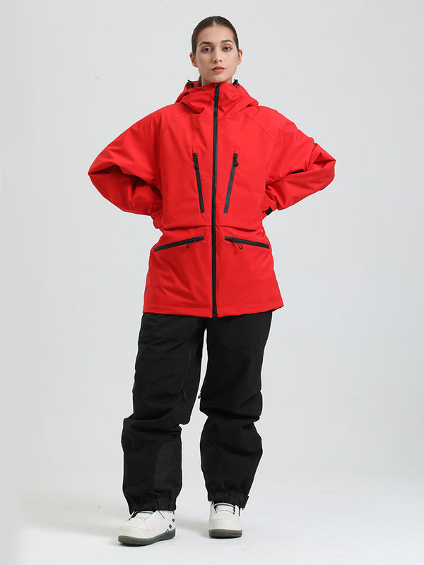 Gsou Damen-Schneeanzug, robust, Bergprofi, Allzweck, Cargo-Schneeanzug