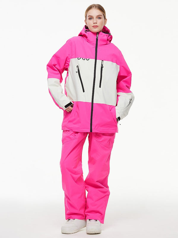 Herren-Thermo-Schneejacke und Latzhose für den Backcountry Mountain Explorer