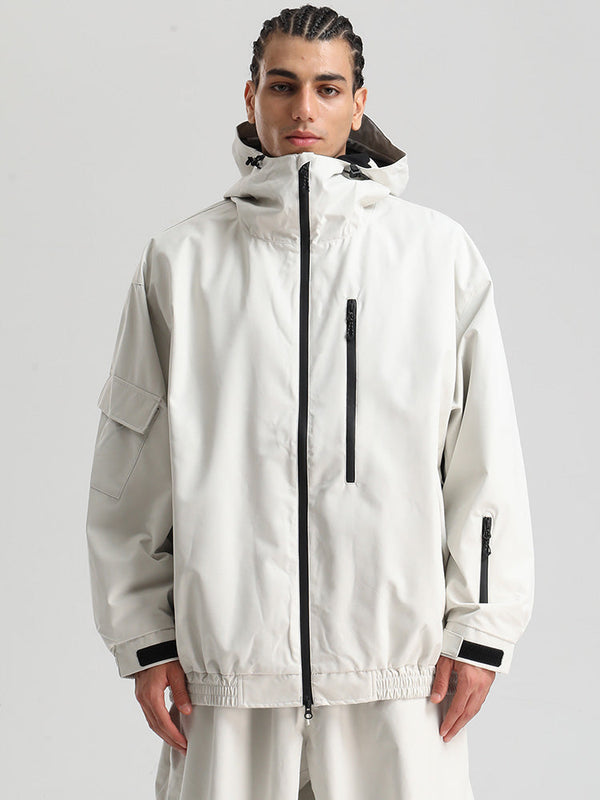 Gsou Snow Mountain Freestyle SnowFlex Street Hybrid Snowboardjacke für Herren