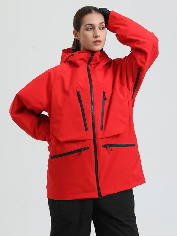 Gsou Damen-Snow Durable Mountain Pro All Function Cargo-Schneejacke