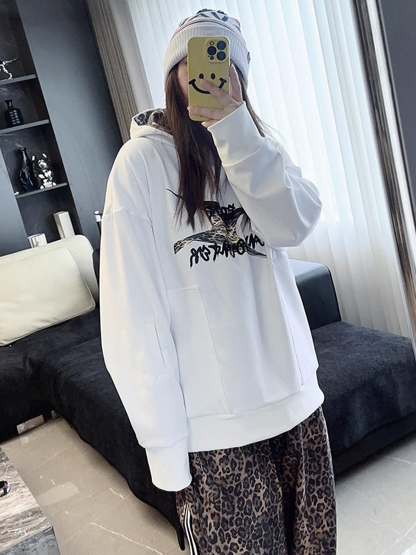 Damen First Encounter Unisex Rebel Leopard Hut Schneekapuze