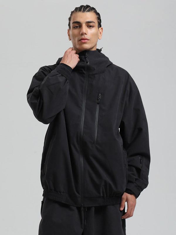 Men's Gsou Snow Mountain Freestyle SnowFlex Street Hybrid Snowboard Jacket