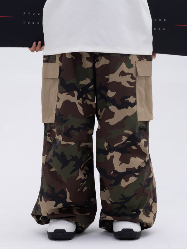 Mountain Chill Freestyle Prime Baggy Leopard Snowboardhose für Herren