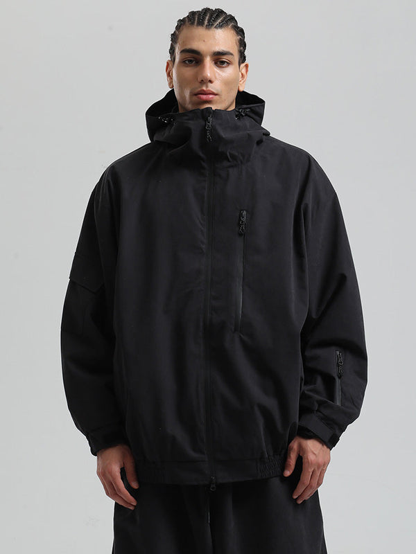 Men's Gsou Snow Mountain Freestyle SnowFlex Street Hybrid Snowboard Jacket