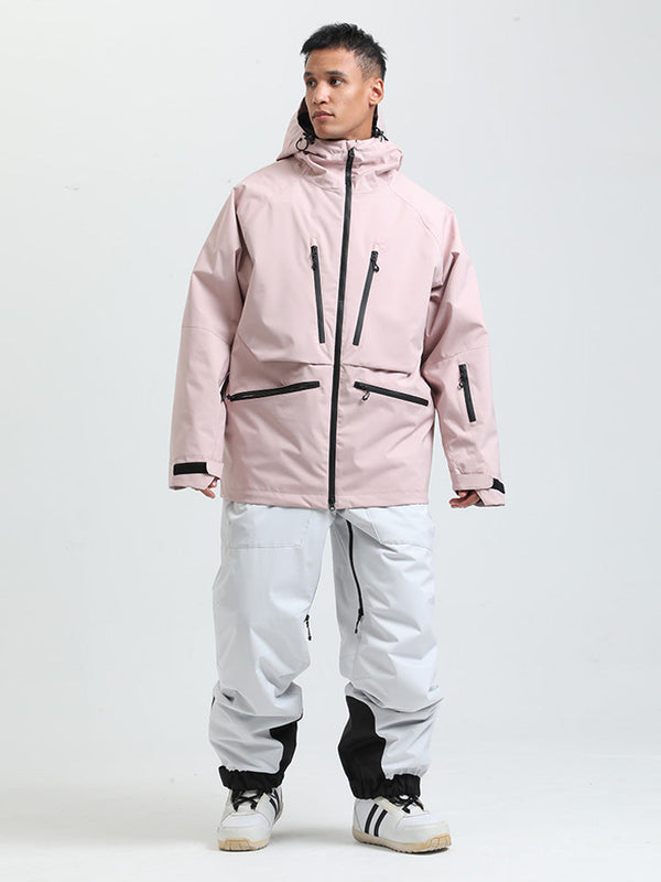 Gsou Herren-Schneeanzug, robust, Bergprofi, Allzweck, Cargo-Schneeanzug
