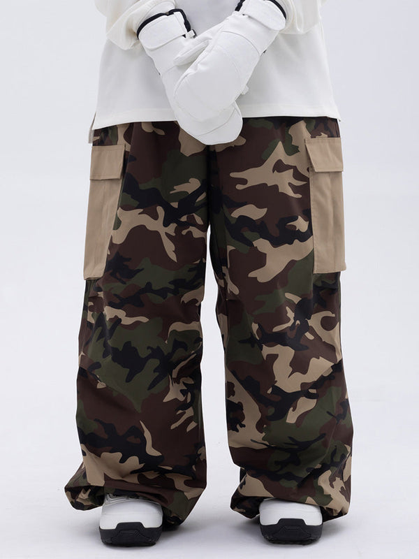 Mountain Chill Freestyle Prime Baggy Leopard Snowboardhose für Damen