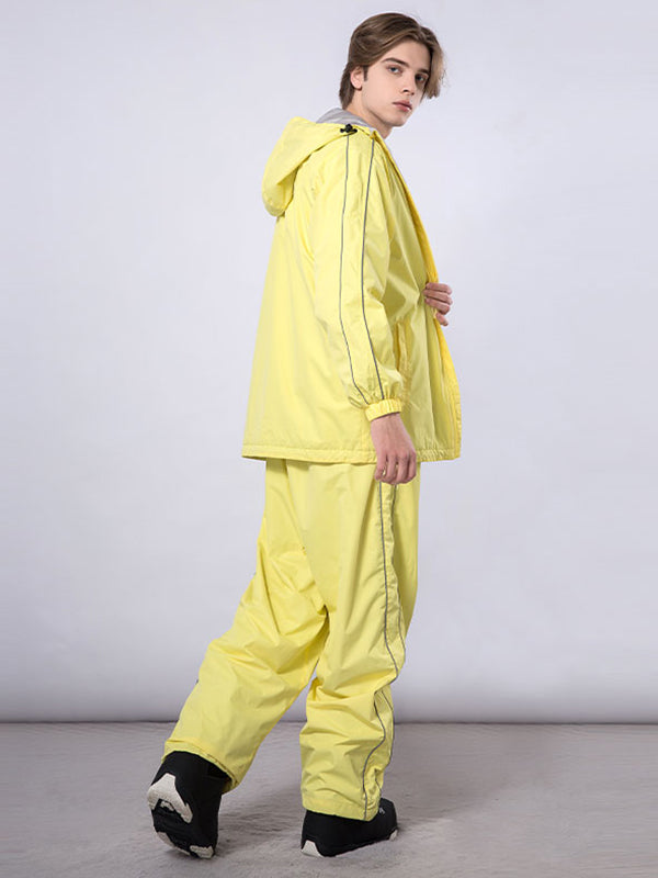Dook Snow Track Stripe Snowboardjacke und -hose für Herren