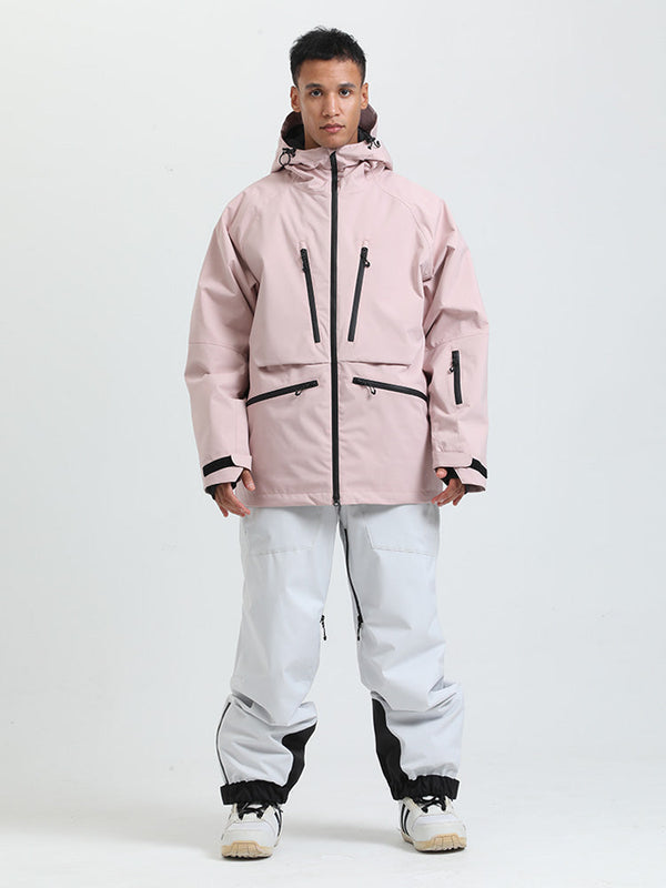 Gsou Herren-Schneeanzug, robust, Bergprofi, Allzweck, Cargo-Schneeanzug