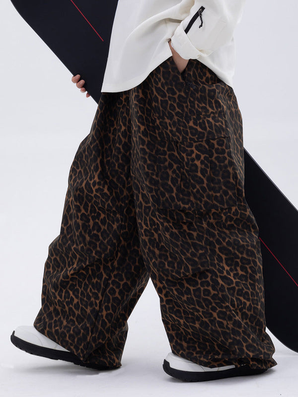 Mountain Chill Freestyle Prime Baggy Leopard Snowboardhose für Herren