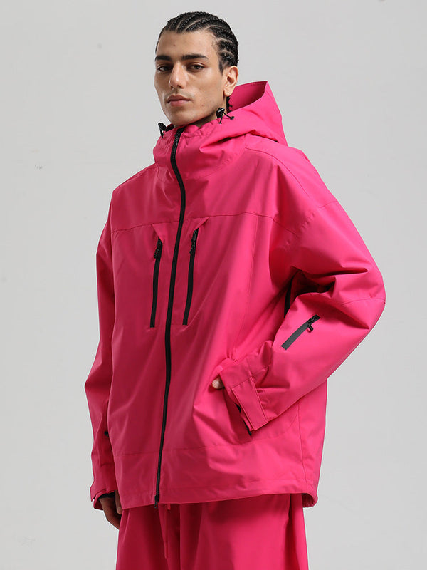Gsou Snow Herren-Schneejacke, strapazierfähig, Mountain Pro, isoliert, winddicht