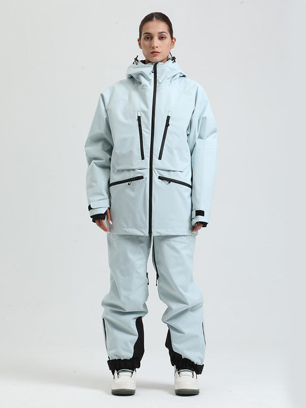 Gsou Damen-Schneeanzug, robust, Bergprofi, Allzweck, Cargo-Schneeanzug