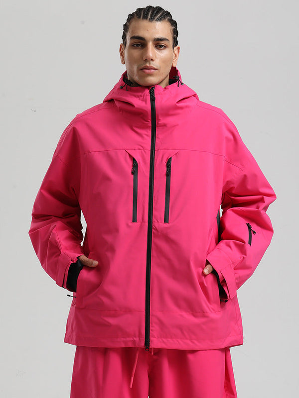 Gsou Snow Herren-Schneejacke, strapazierfähig, Mountain Pro, isoliert, winddicht