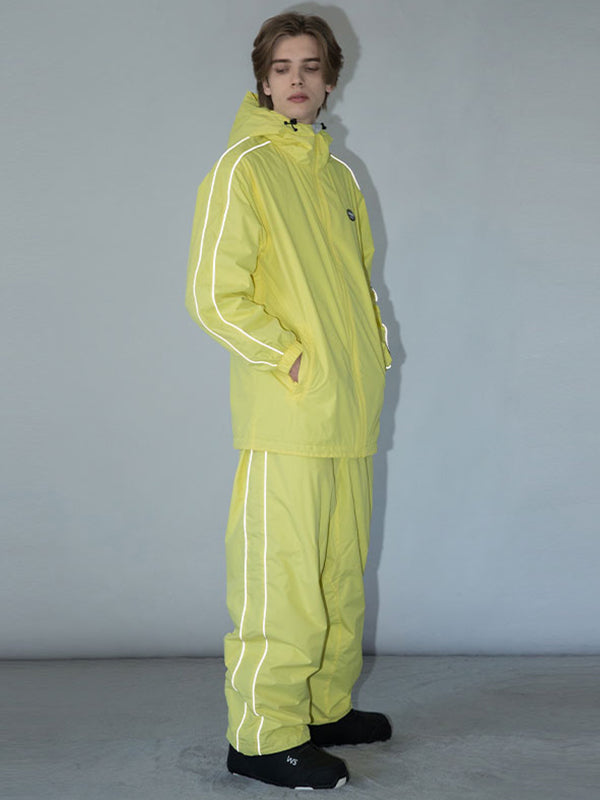 Dook Snow Track Stripe Snowboardjacke und -hose für Herren