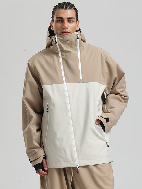 Men's Gsou Snow HyperDrive All-Season Color Block Mountain Cargo Snow Jacket