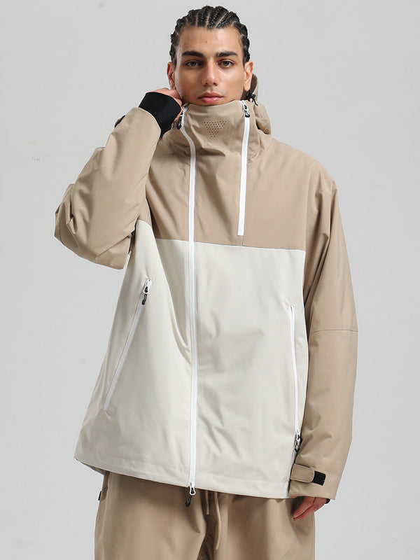 Men's Gsou Snow HyperDrive All-Season Color Block Mountain Cargo Snow Jacket