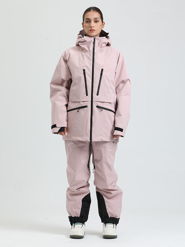 Gsou Damen-Schneeanzug, robust, Bergprofi, Allzweck, Cargo-Schneeanzug