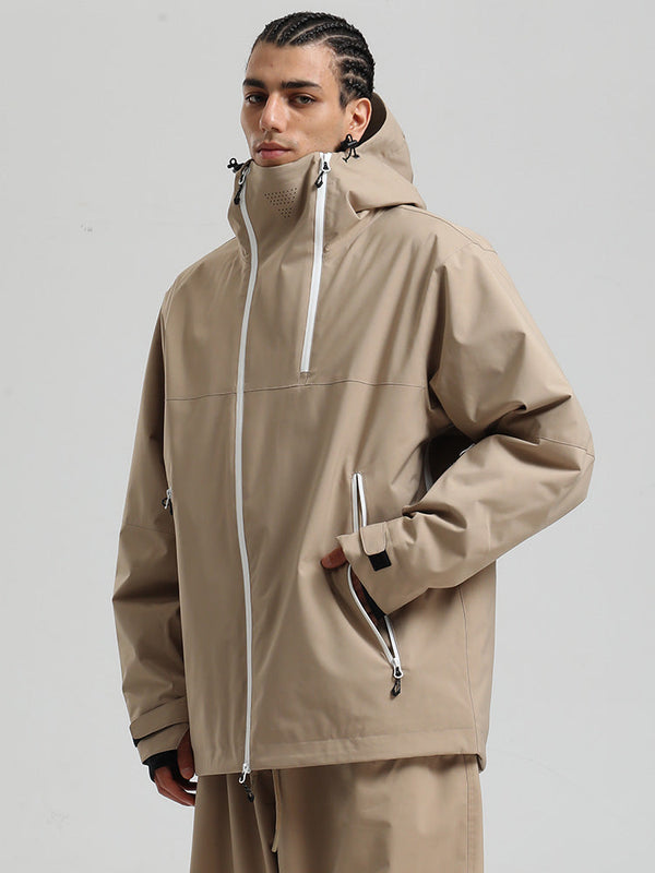 Men's Gsou Snow HyperDrive All-Season Color Block Mountain Cargo Snow Jacket