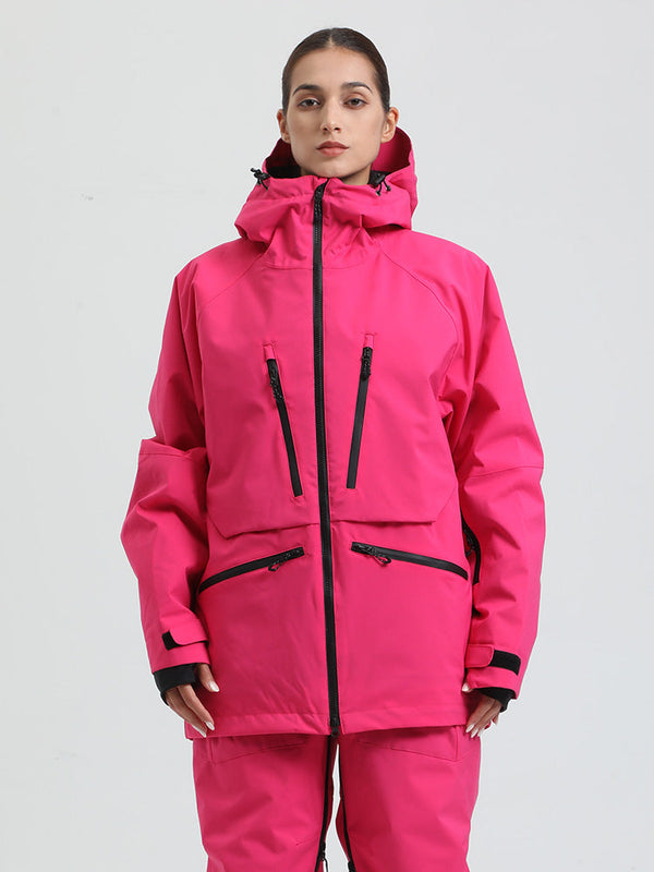 Gsou Damen-Snow Durable Mountain Pro All Function Cargo-Schneejacke