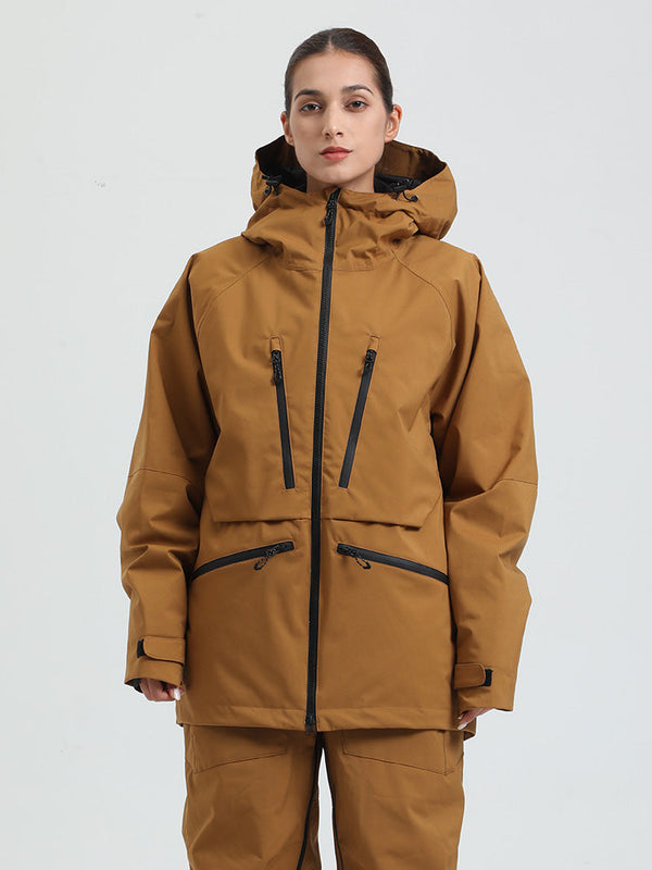 Gsou Damen-Snow Durable Mountain Pro All Function Cargo-Schneejacke
