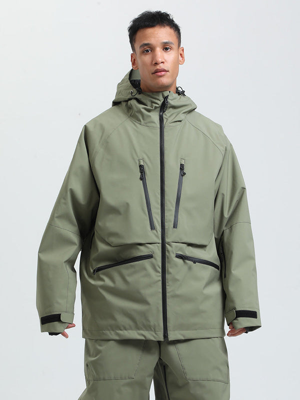Gsou Herren-Snow Durable Mountain Pro All Function Cargo-Schneejacke
