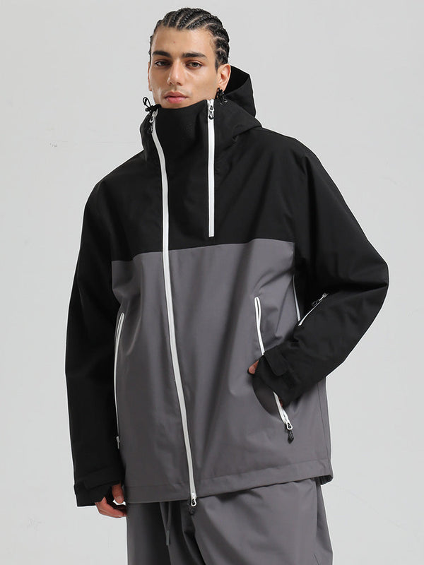 Gsou Snow HyperDrive All-Season Color Block Mountain Cargo Snow Jacket für Herren