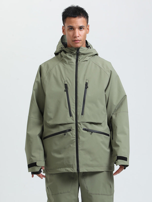 Gsou Herren-Snow Durable Mountain Pro All Function Cargo-Schneejacke