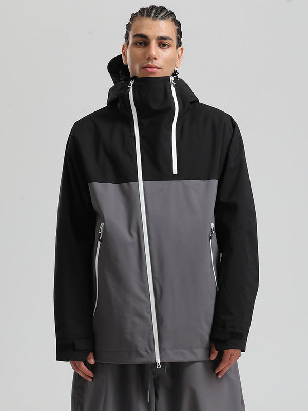 Men's Gsou Snow HyperDrive All-Season Color Block Mountain Cargo Snow Jacket
