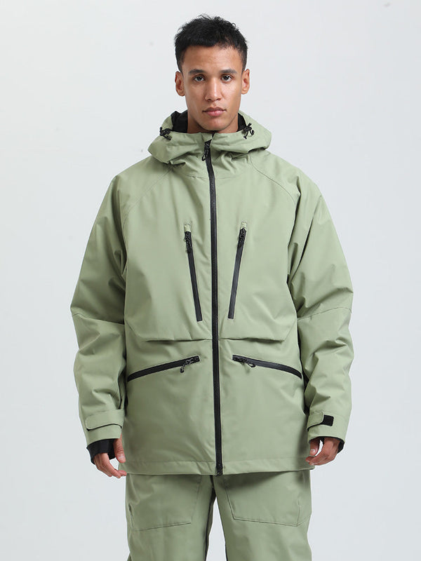 Gsou Herren-Snow Durable Mountain Pro All Function Cargo-Schneejacke