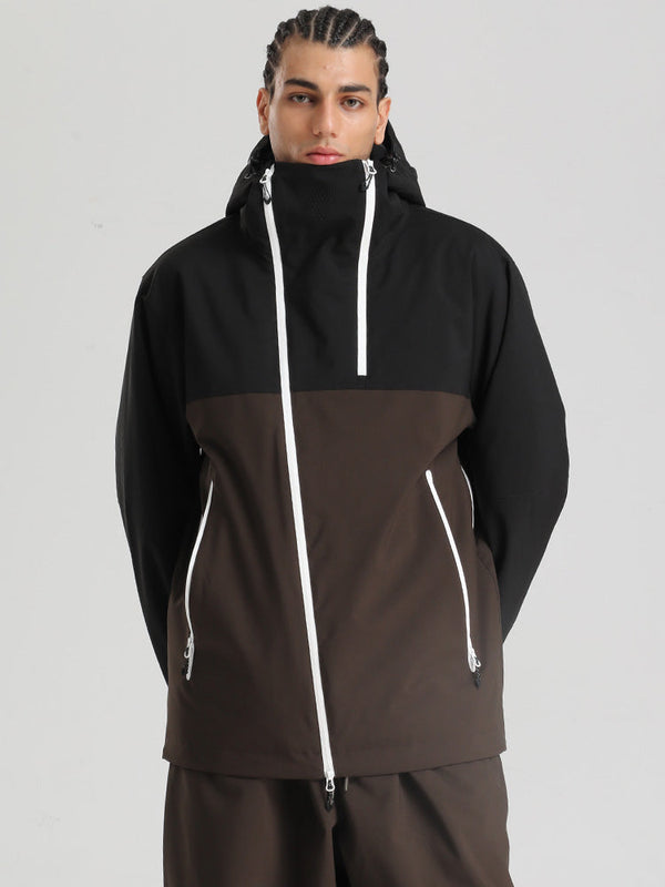 Men's Gsou Snow HyperDrive All-Season Color Block Mountain Cargo Snow Jacket