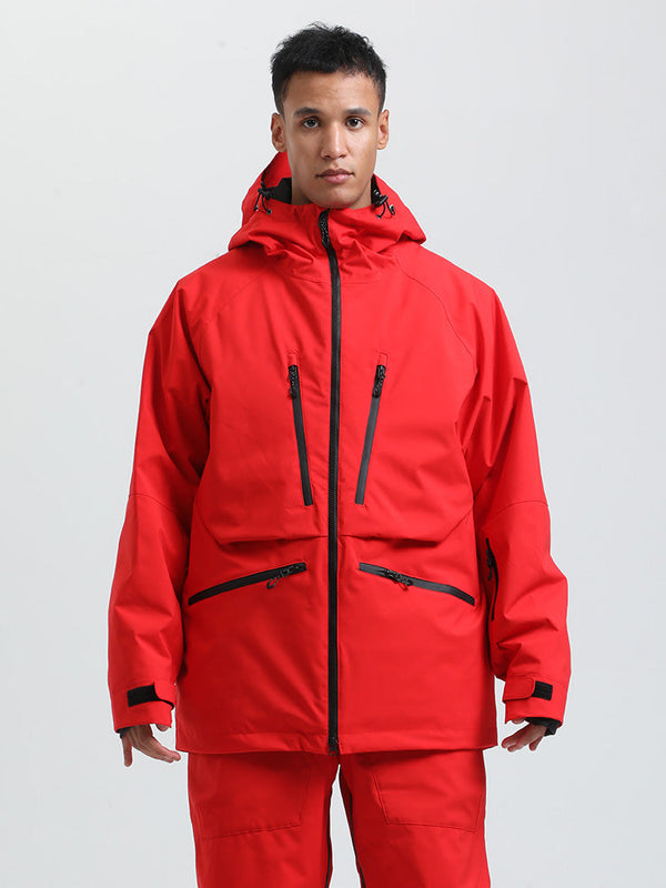 Gsou Herren-Snow Durable Mountain Pro All Function Cargo-Schneejacke