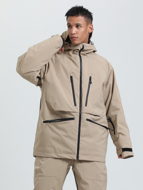 Gsou Herren-Snow Durable Mountain Pro All Function Cargo-Schneejacke