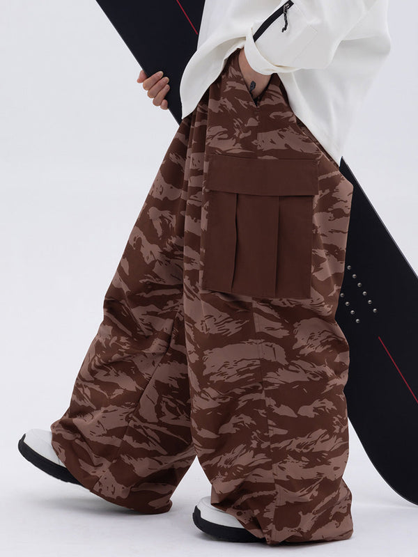 Men's Mountain Chill Freestyle Prime Baggy Camo Snowboard Pants