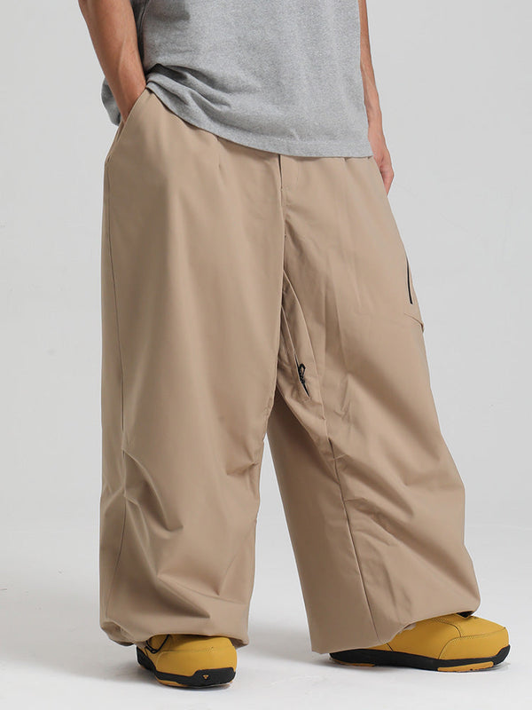 Gsou Snow Herren Strapazierfähige Urban Vibe All Function Baggy Schneehose