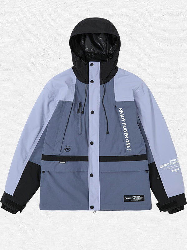 Nandn Snow Vanquisher Winter Fashion Ski-Snowboardjacke für Damen