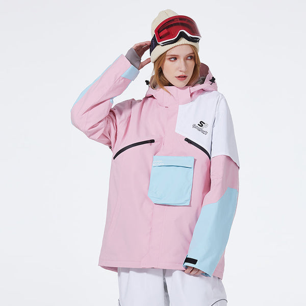 SpeedPanda Unisex Alpine SnowTech Mountain Explorer Schneejacke für Damen und Herren