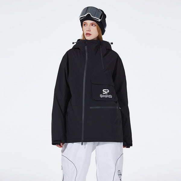 SpeedPanda Mountain Unisex Alpine GlacierPro Extreme Schneejacke für Damen