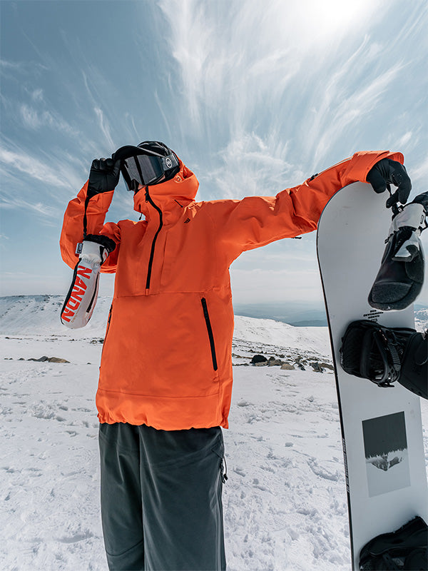 Nandn Snow Ace 3L Herren Winter-Snowboardjacke, wasserdicht